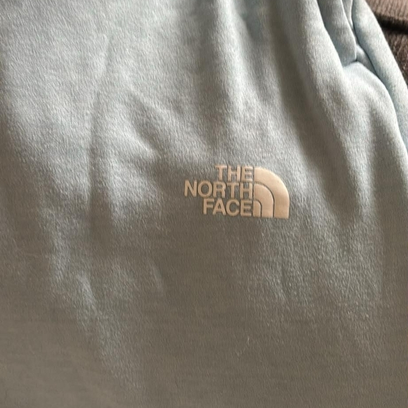 The North Face Women's Light Blue Fleece Joggers Warm - Picture 4 of 9